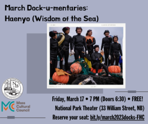 Dock-u-mentaries: Haenyo, Wisdom of the Sea @ New Bedford Whaling National Historical Park